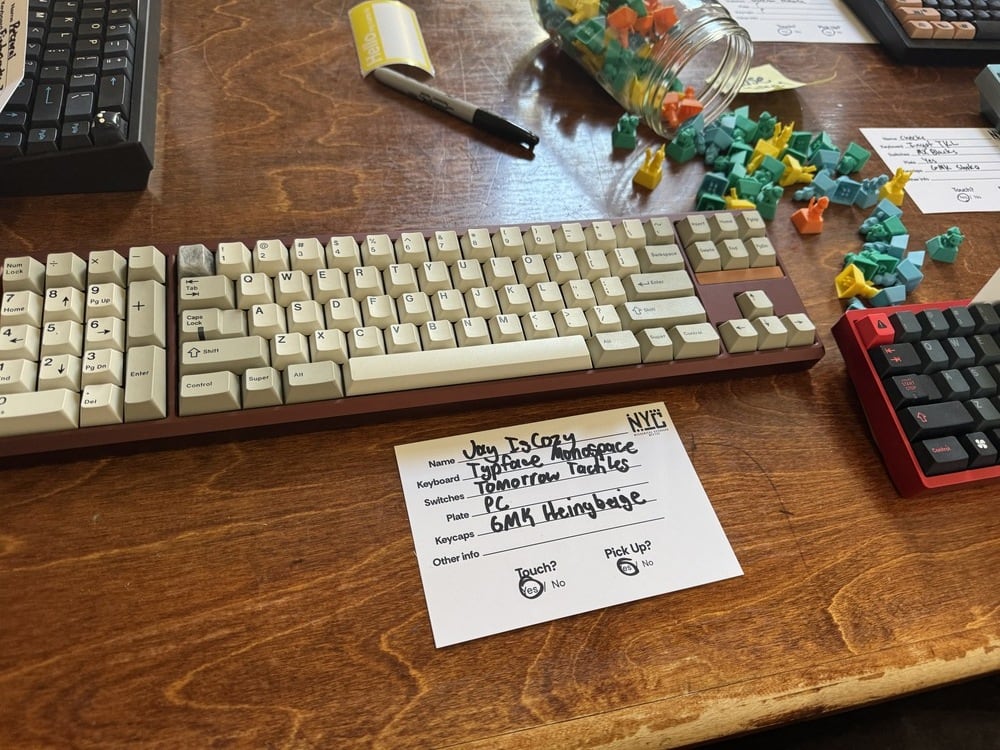 Image of a keyboard meetup